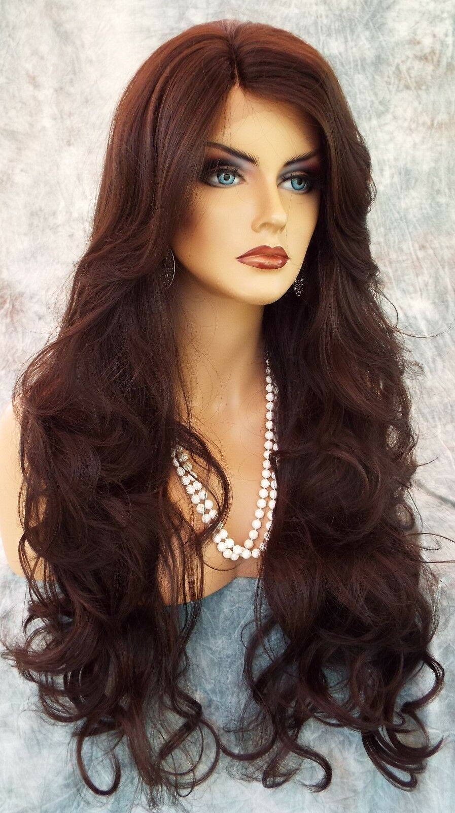 LACE FRONT LACE PIN W/PART CURLY LAYERED #4 GORGEOUS SEXY NEW US SELLER 1003