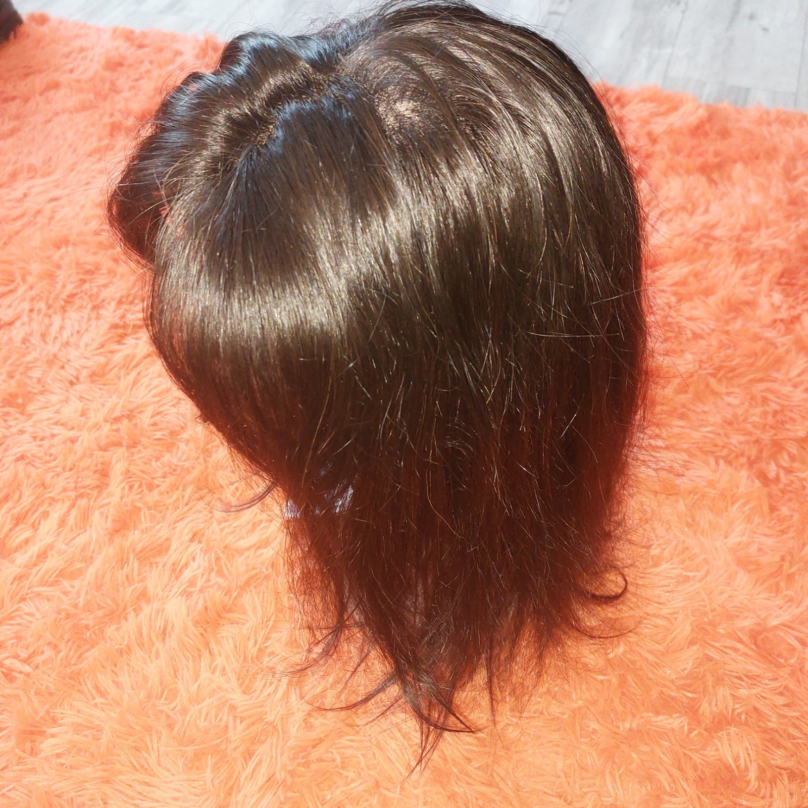 Violet 100% Human Virgin Hair Hademade New Wig