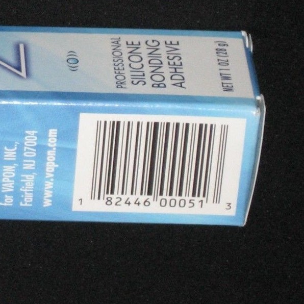 VAPON NO TAPE 1.0 OZ Bonding Adhesive Glue tube & Topsol Adhesive Remover(4 oz)