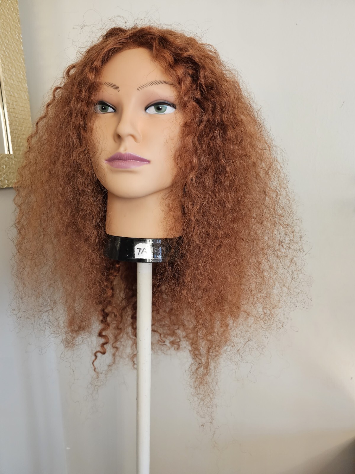 High Quality regular Top 22 to 23″ curly wavy 100% Virgin Human Hair Lace Wig