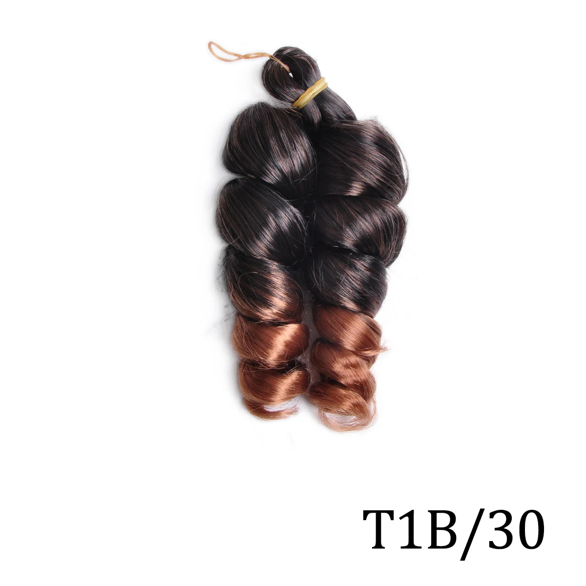 Bouncy Loose Curly Pre Stretched Braiding Hair Synthetic Easy Braid Crochet
