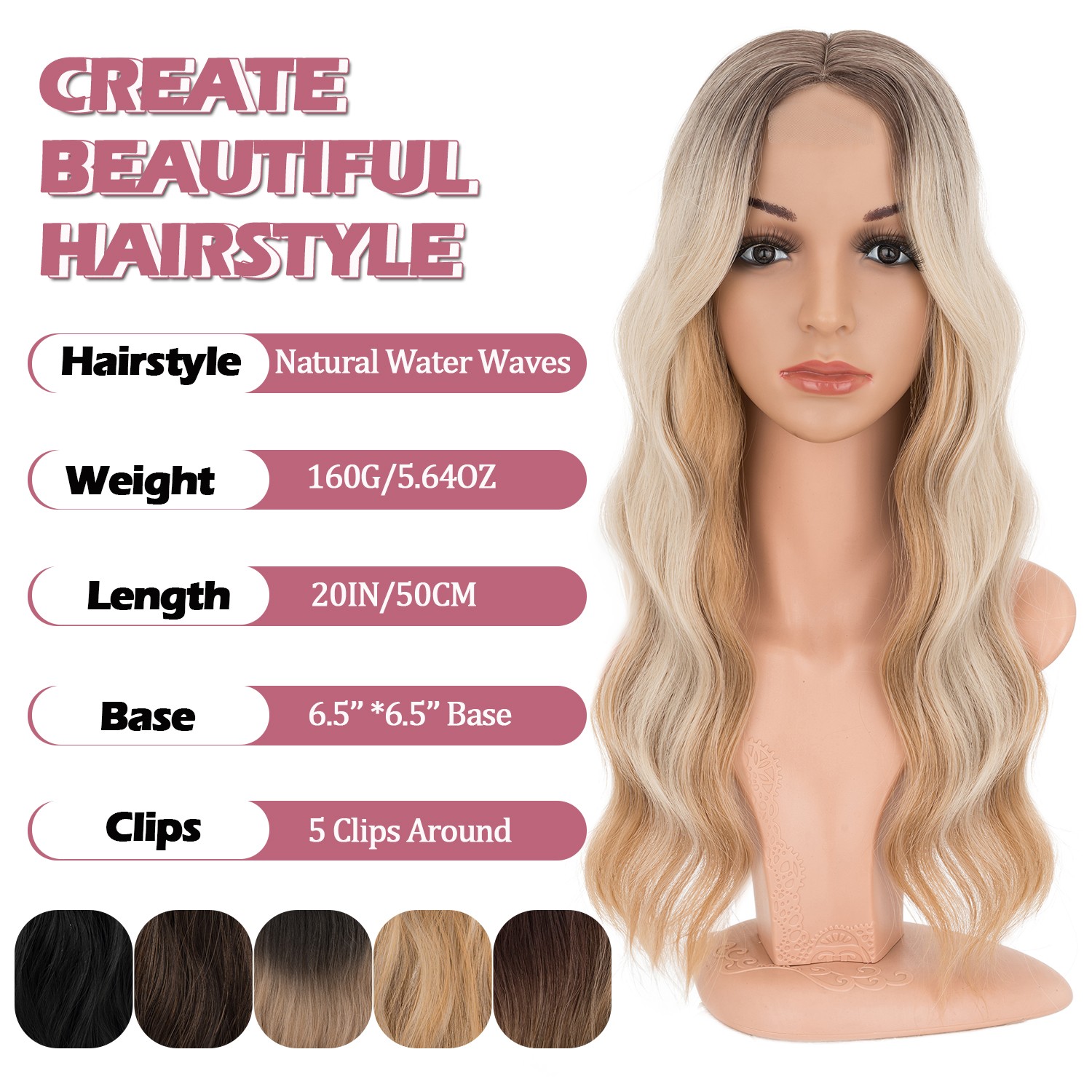 Natural Hair Toppers Clip in Top Piece Toupee LACE AS Human Hair Curtain Bangs M