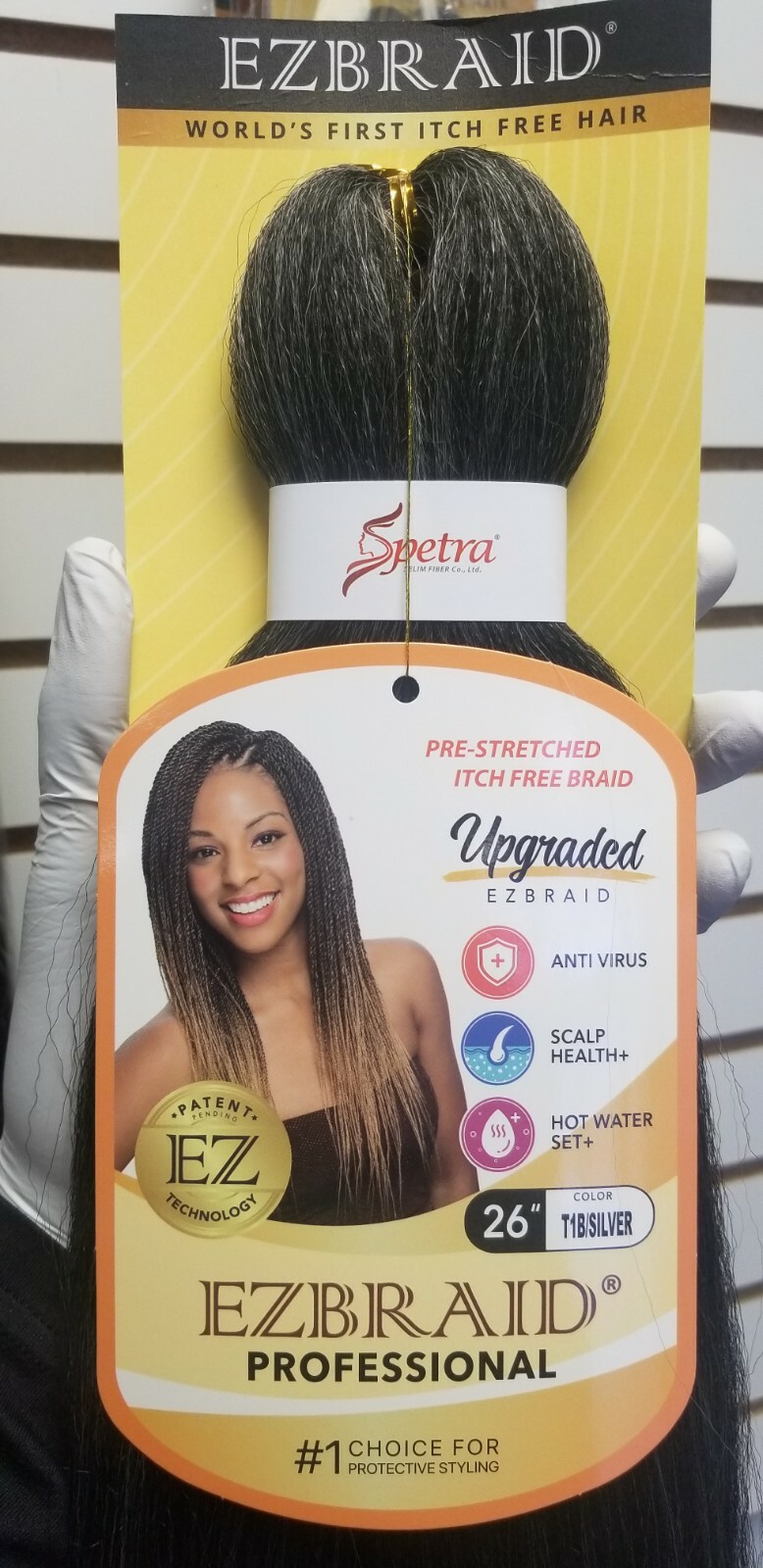 Spetra Hair EZ Braid 20″ & 26″ Professional Pre-Stretched Itch Free Braid hair