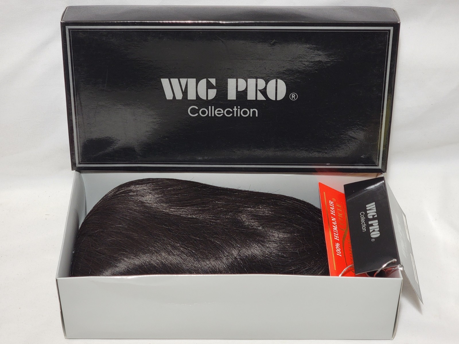 NEW Wig Pro Alexandra H-Mono Color 1B Off Black 100% Human Hair Women’s Wig remy