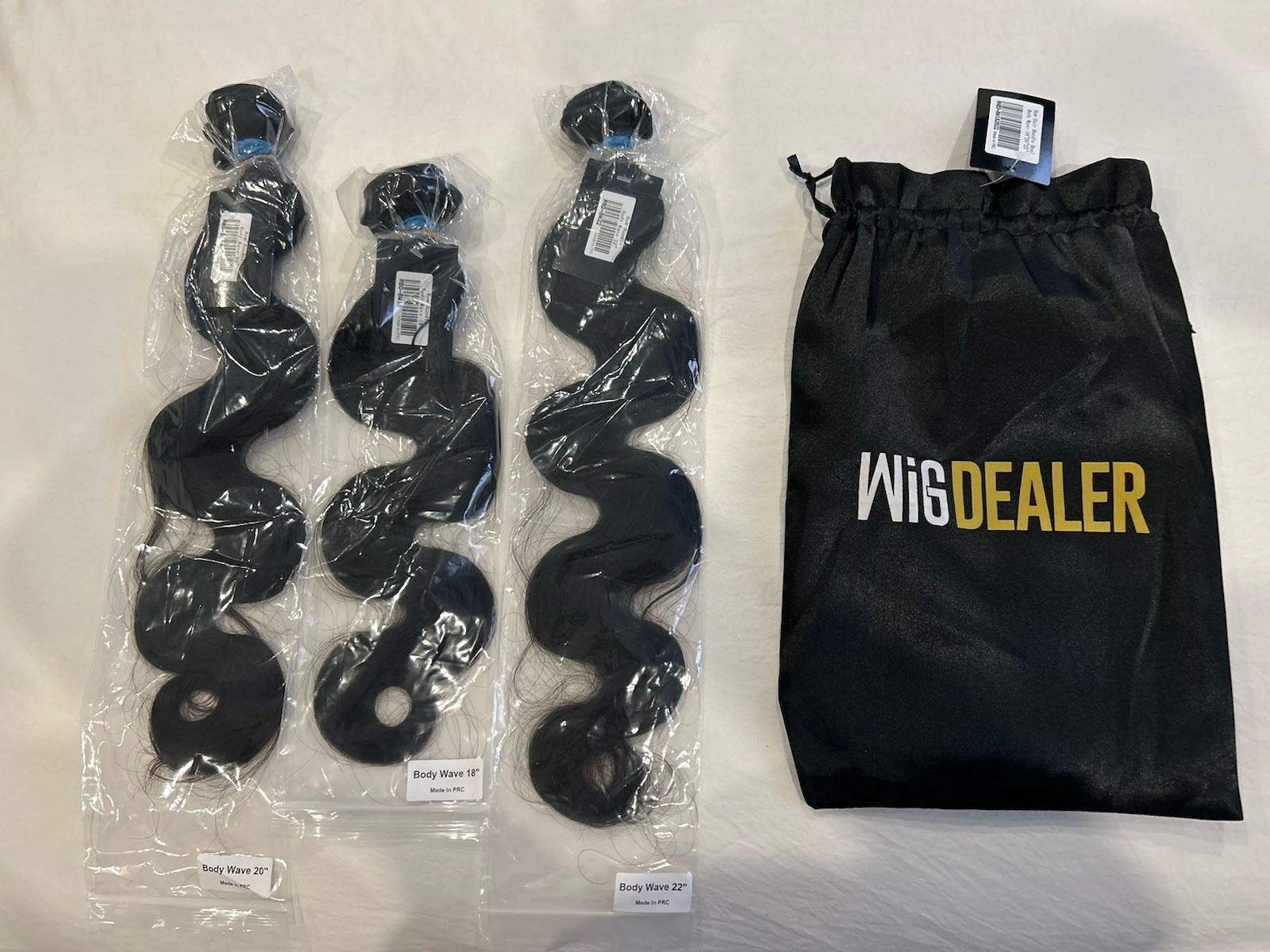 RAW Body Wave Bundles (18, 20, 22)