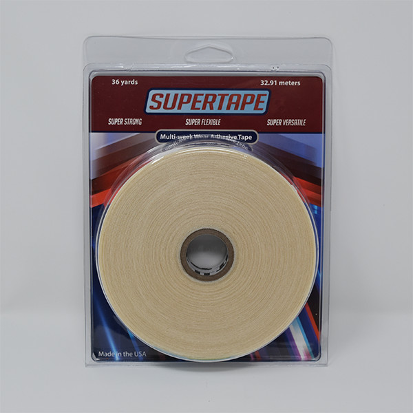 SuperTape Low Profile Non Glare Lace Wig Hair Extension 3/4″ X 36 Yard True Tape