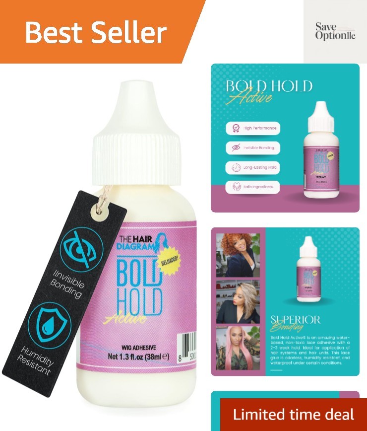 The Hair Diagram – Reloaded – Strong Hold Glue for Wigs and Hair Systems – In…