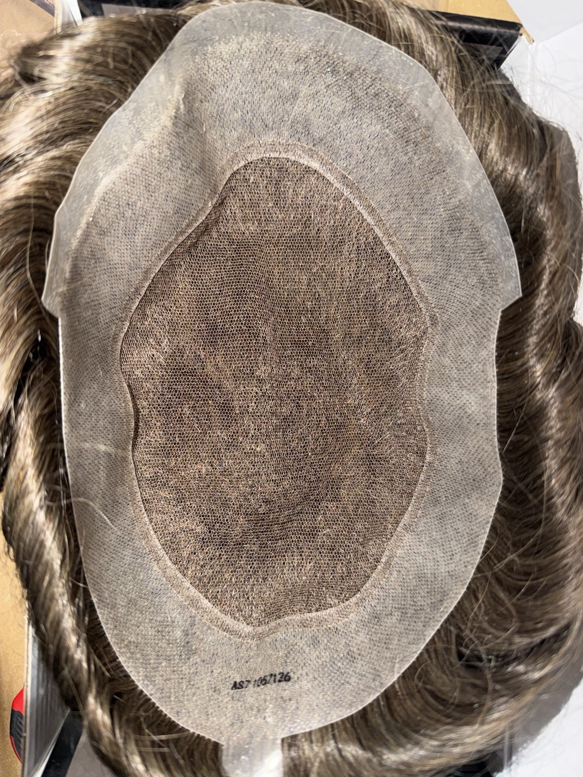 Swiss Lace Front with Thin Skin Back & Side Toupee Hair for Men