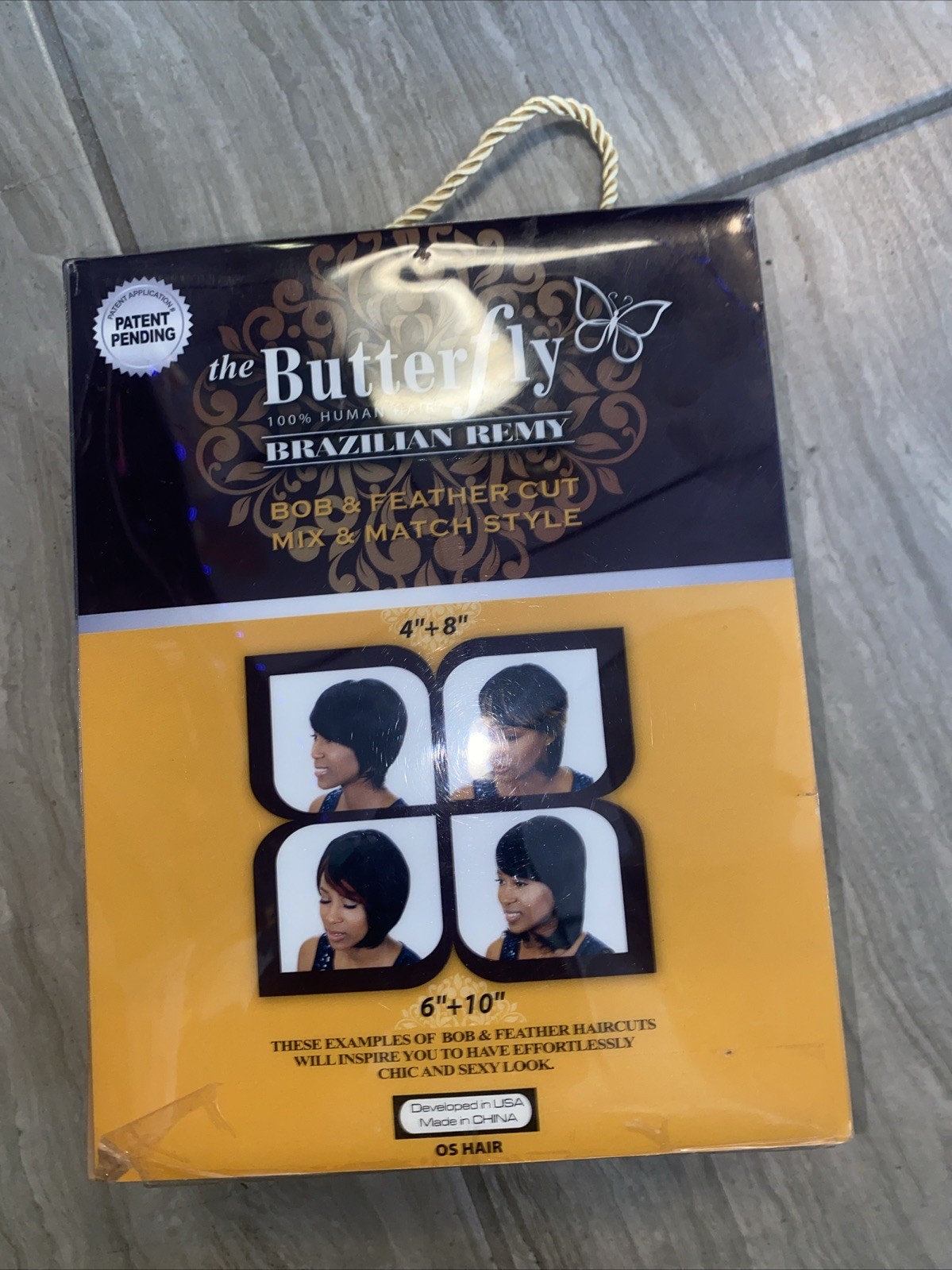 Oh! Yes 100% Human Hair-The Butterfly Wrap 6”10”+free closure 4