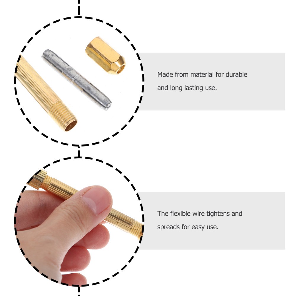 7 PCS Jewellery Making Kit Rooting Hair Tools Crochet Hook Needles