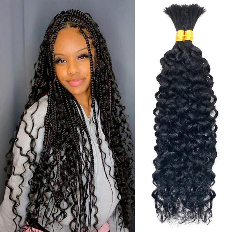 Bulk Mink Hair 22 Inch Best Quality Braids Human Hair In Body Wave 100g/PACK