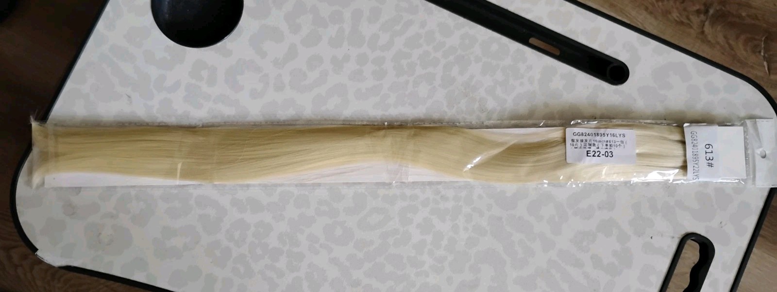 Real Remy 100% Human Hair Extensions Tape-In #613 Bleach Blonde 10 Pcs New