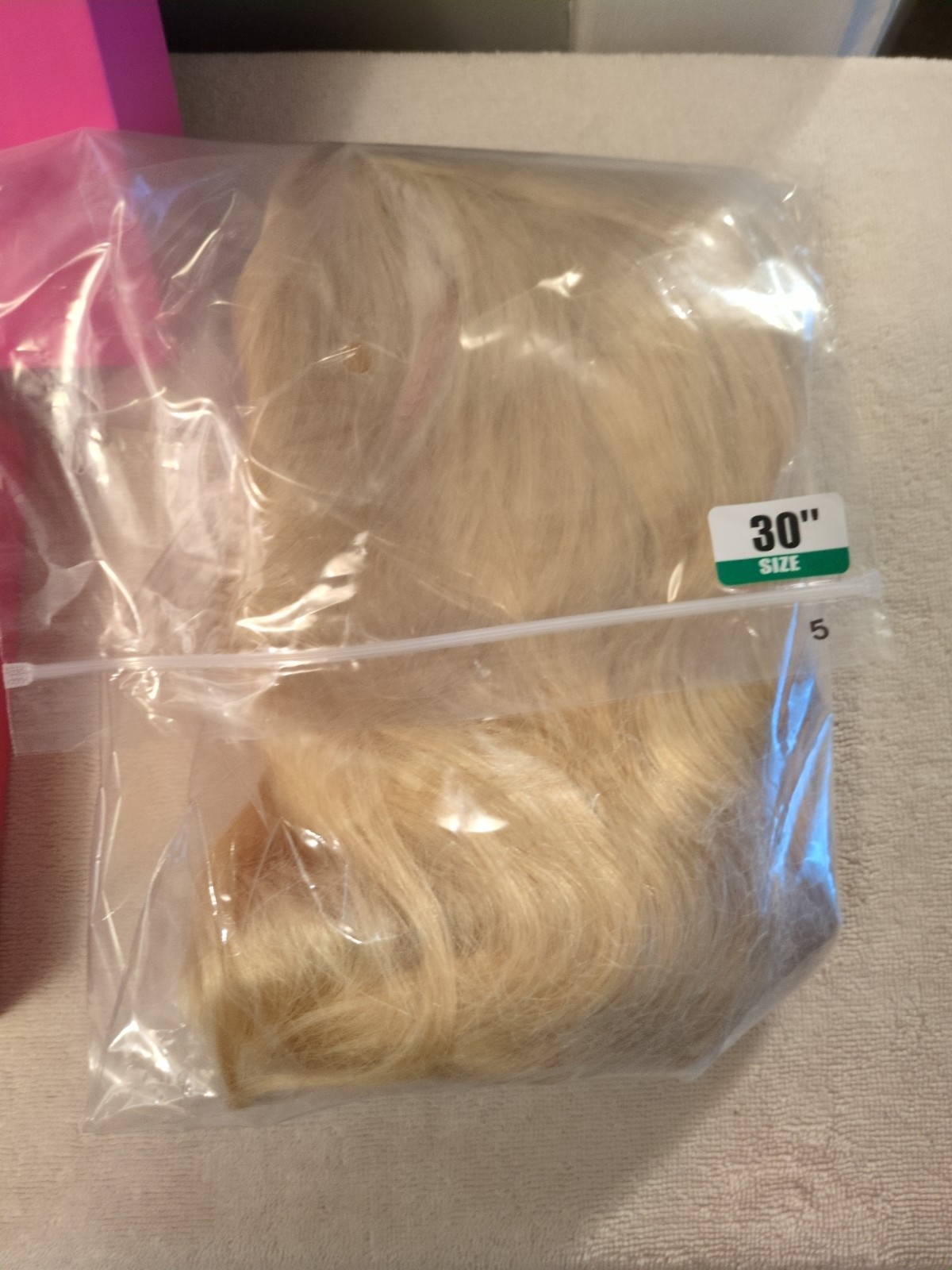 NEW Human Hair AIRZKIN 613 W Extension Body Wavy Blonde 13×6 Heat Resistant 30in
