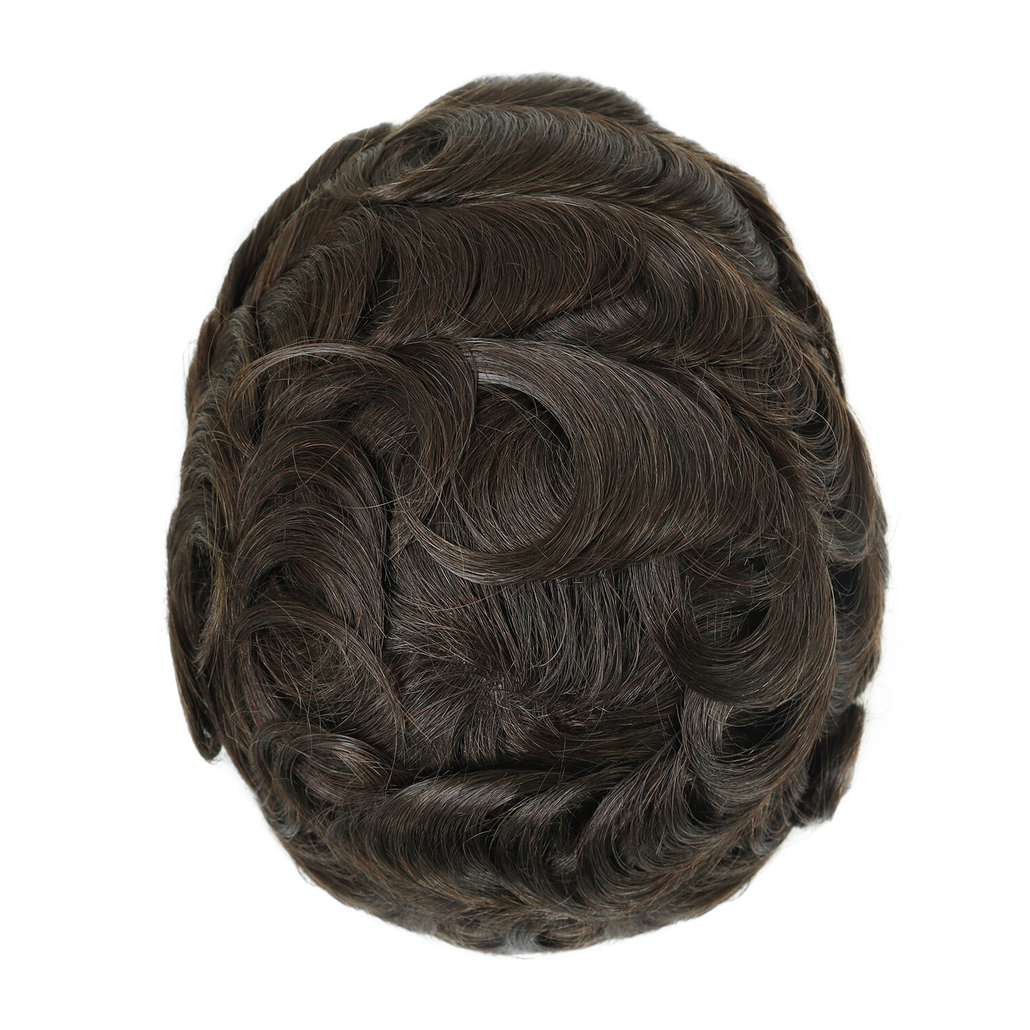 Toupee For Men Human Hair Repelecment System Lace Thin Skin Gent Hairpieces 8×10
