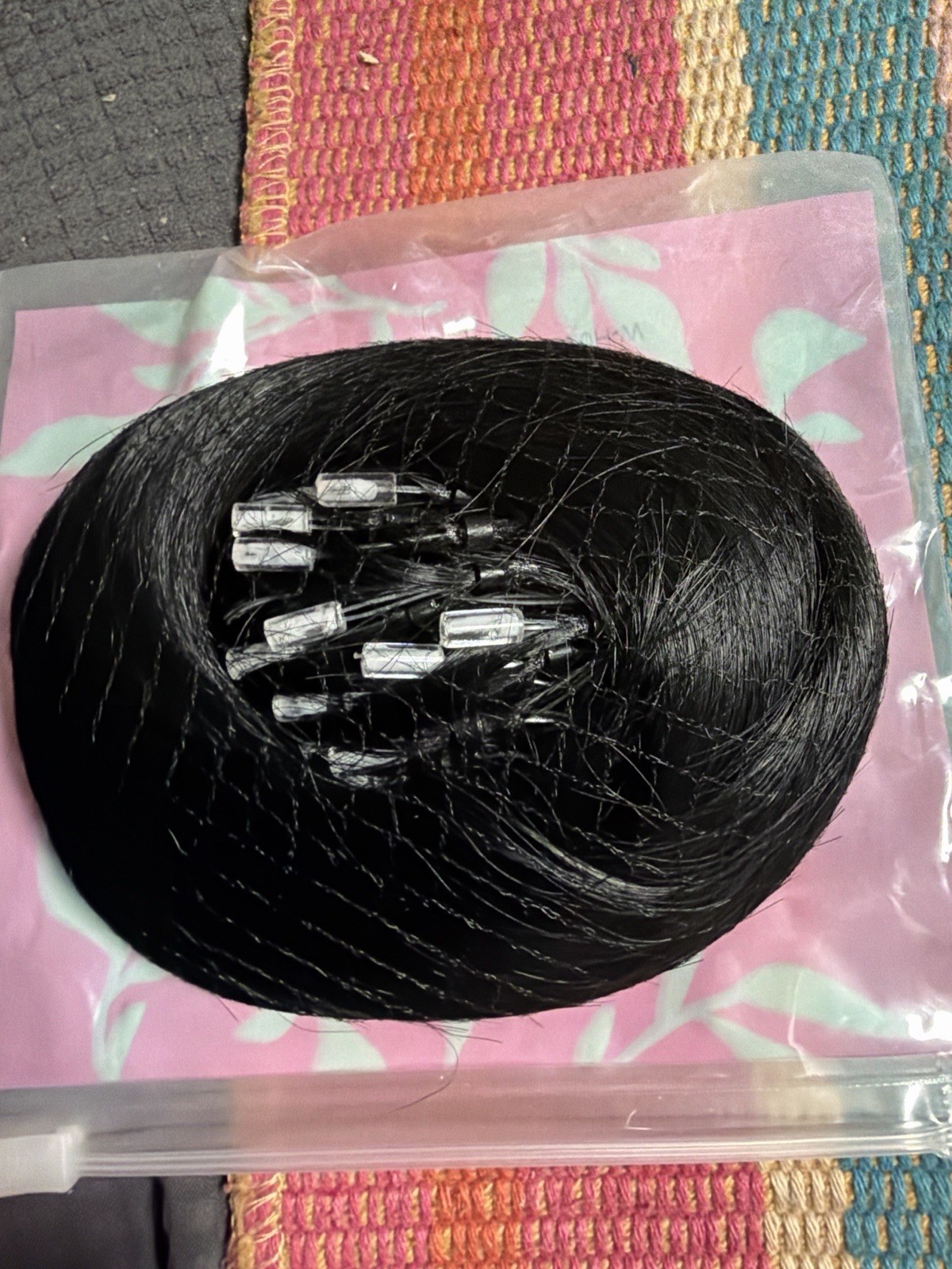 YouGee I Tip Hair Extensions 24in 50g Human Hair Black 51 Strands New