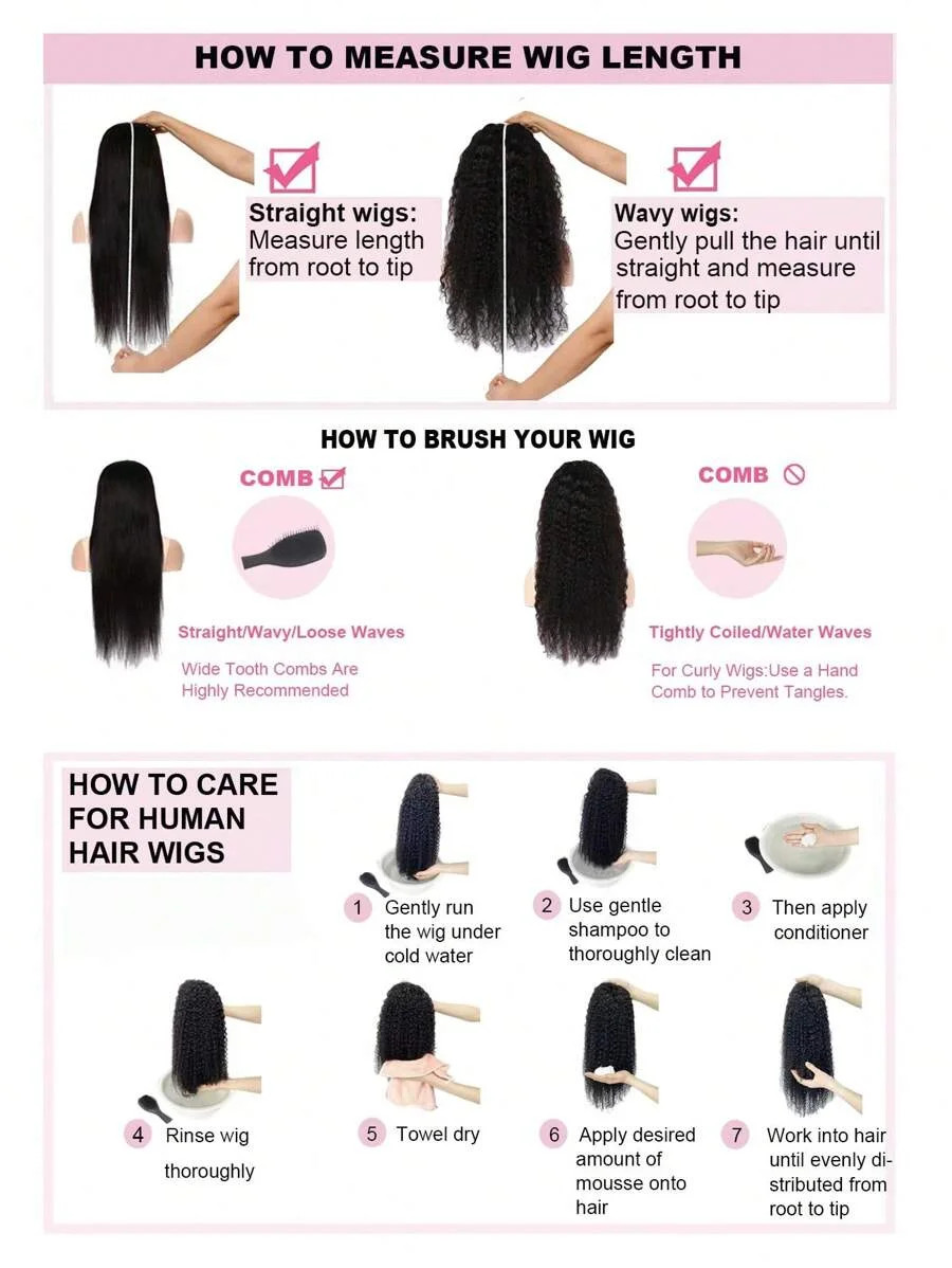 Body Wave Human Hair Wig 13×4 Lace Front 250 Density Pre Plucked Remy Natural