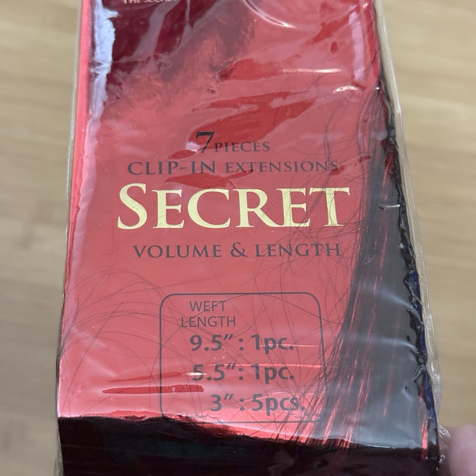 Sepia Secret Premium 100% Real Human Hair 18″ Clip-In Extension 7pcs #4 Brown