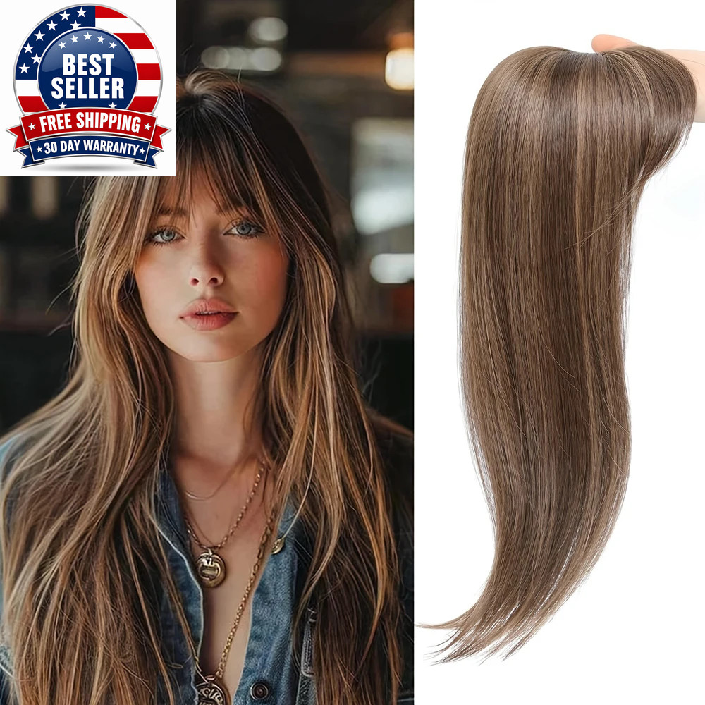[22 Inch Straight Wig Block] Elegant 22 Inch Women’S Straight Synthetic Wig Bloc