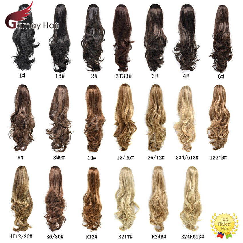 Claw Clip in Ponytail Extension Wavy Long Hair Piece Pony Tail 22″ Real As Human