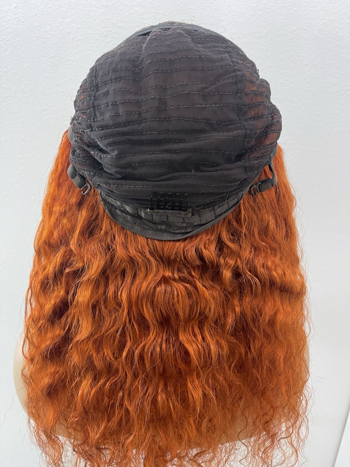 18” 4×4 Transparent Lace, Custom Colored, Human Hair, Closure wig, With Extra Ba