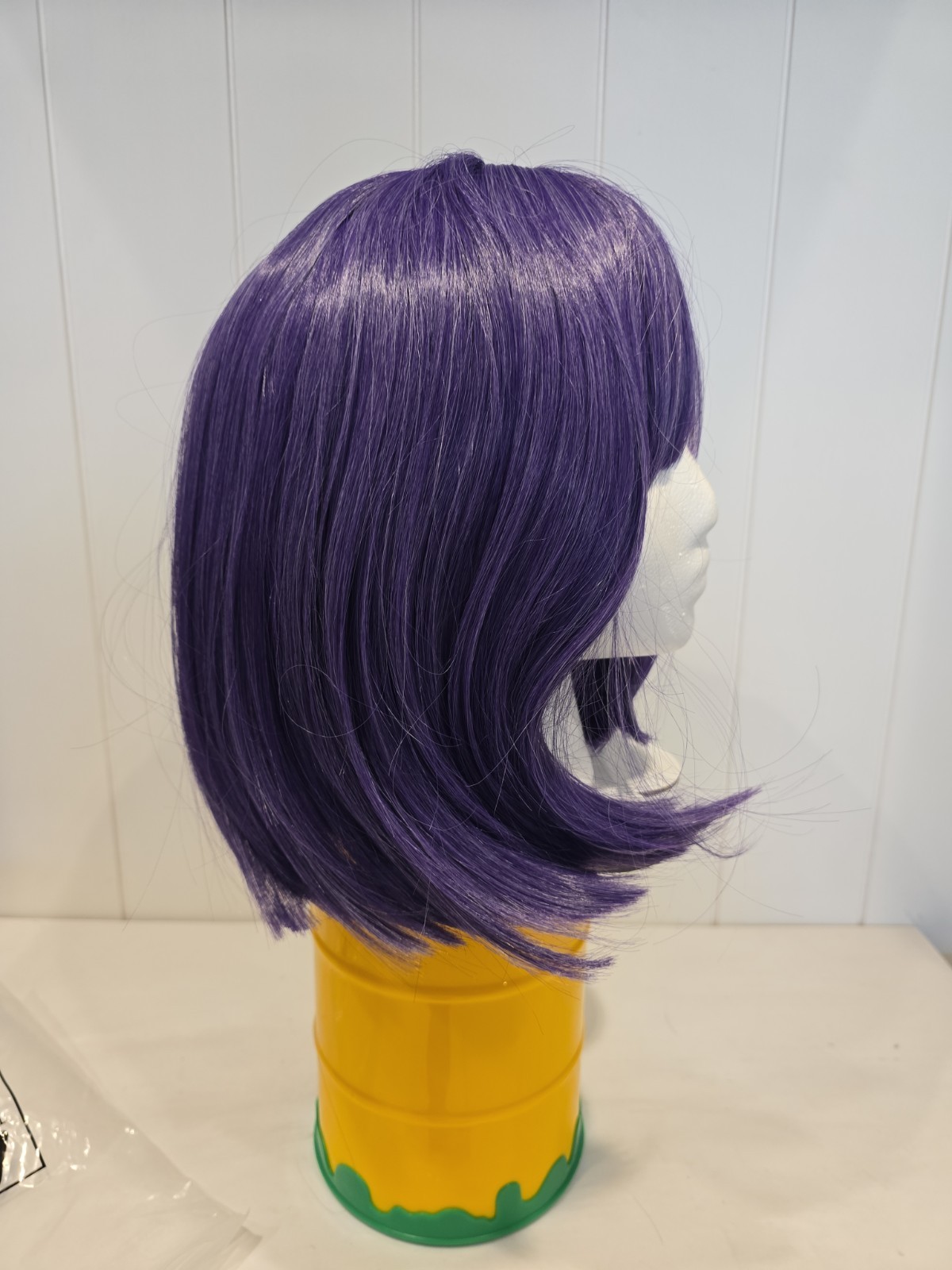 Wild Cos 12 Inch Straight Synthetic Cosplay Wig For Women Violet