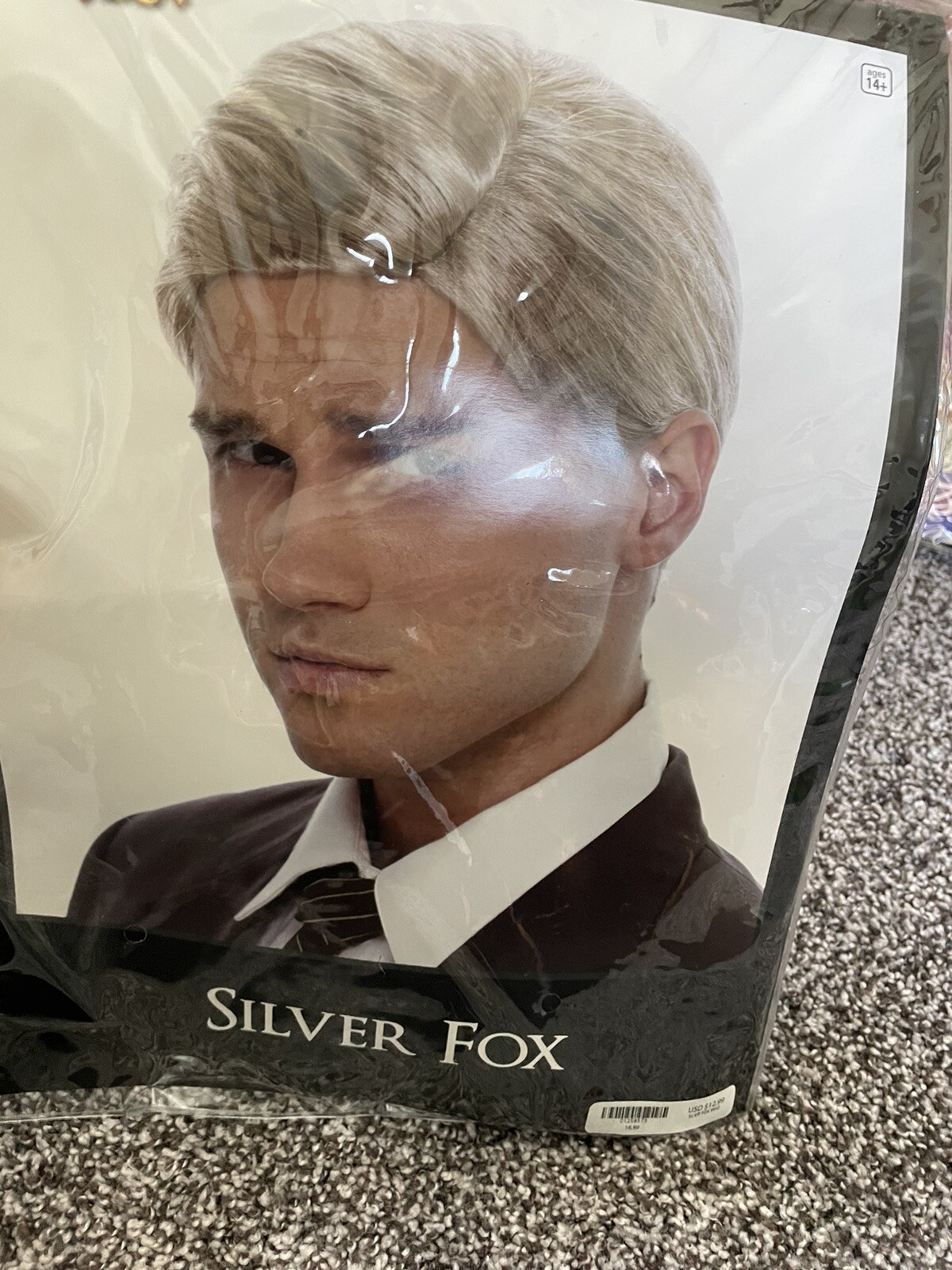Silver Fox Adult Wig