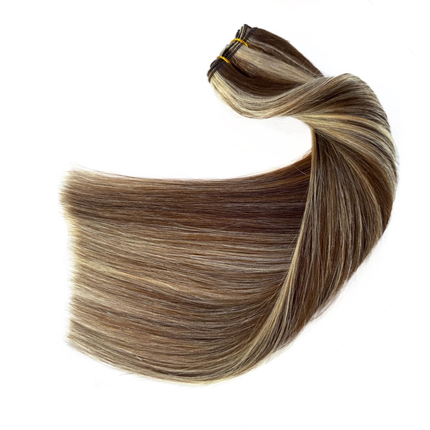 Ubetta 14″ 80G Sew-in Weft Human Hair Extensions – Soft, Natural, Virgin Hair