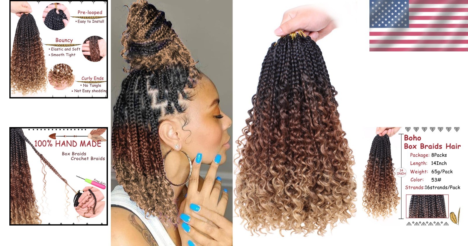 Lightweight & Natural-Looking Braids – Protective Hairstyles