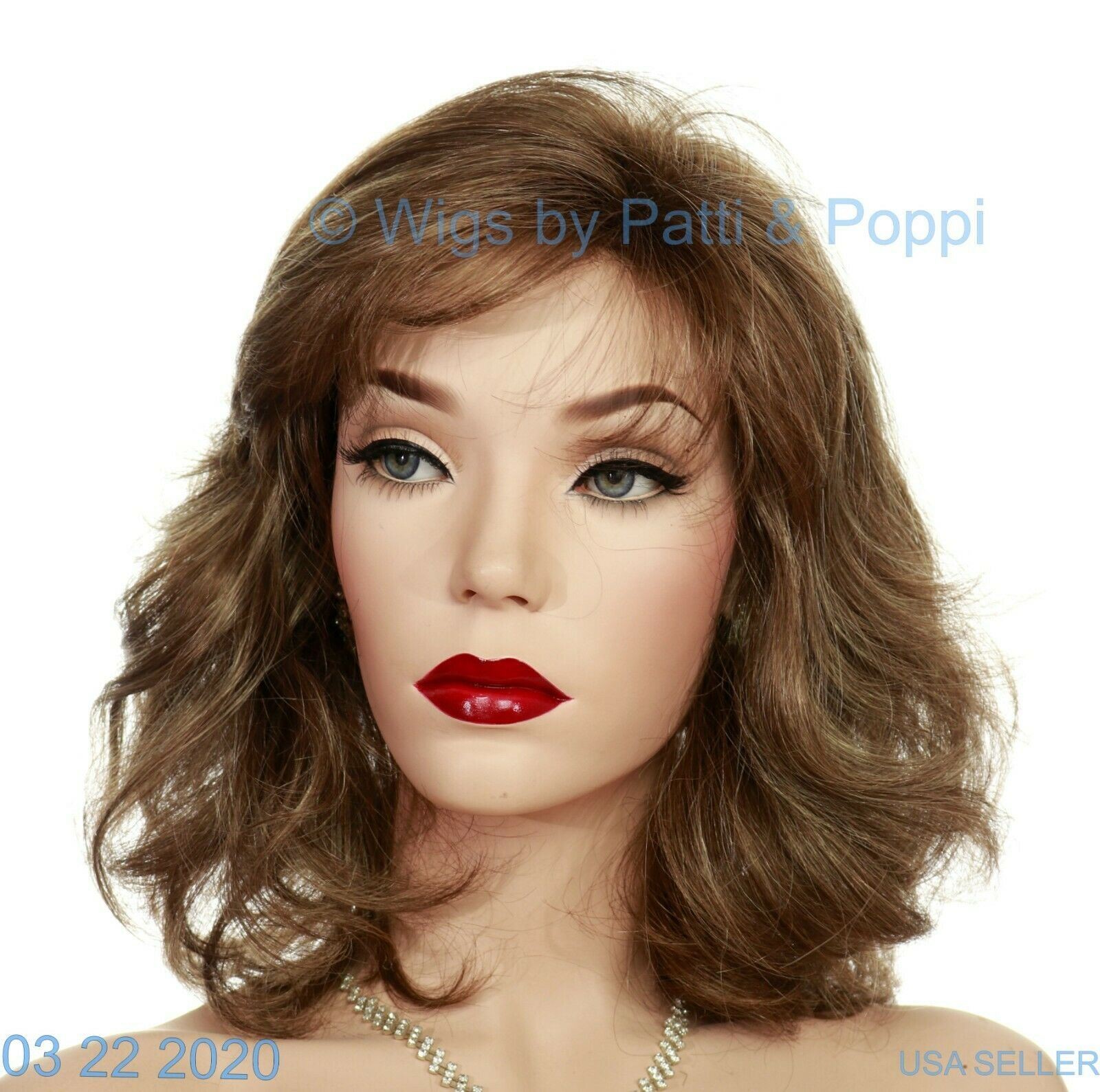 JESSICA CLASSIC CAP WIG JON RENAU COLOR 10RH16 HIGHLIGHTED BROWN -2-SP