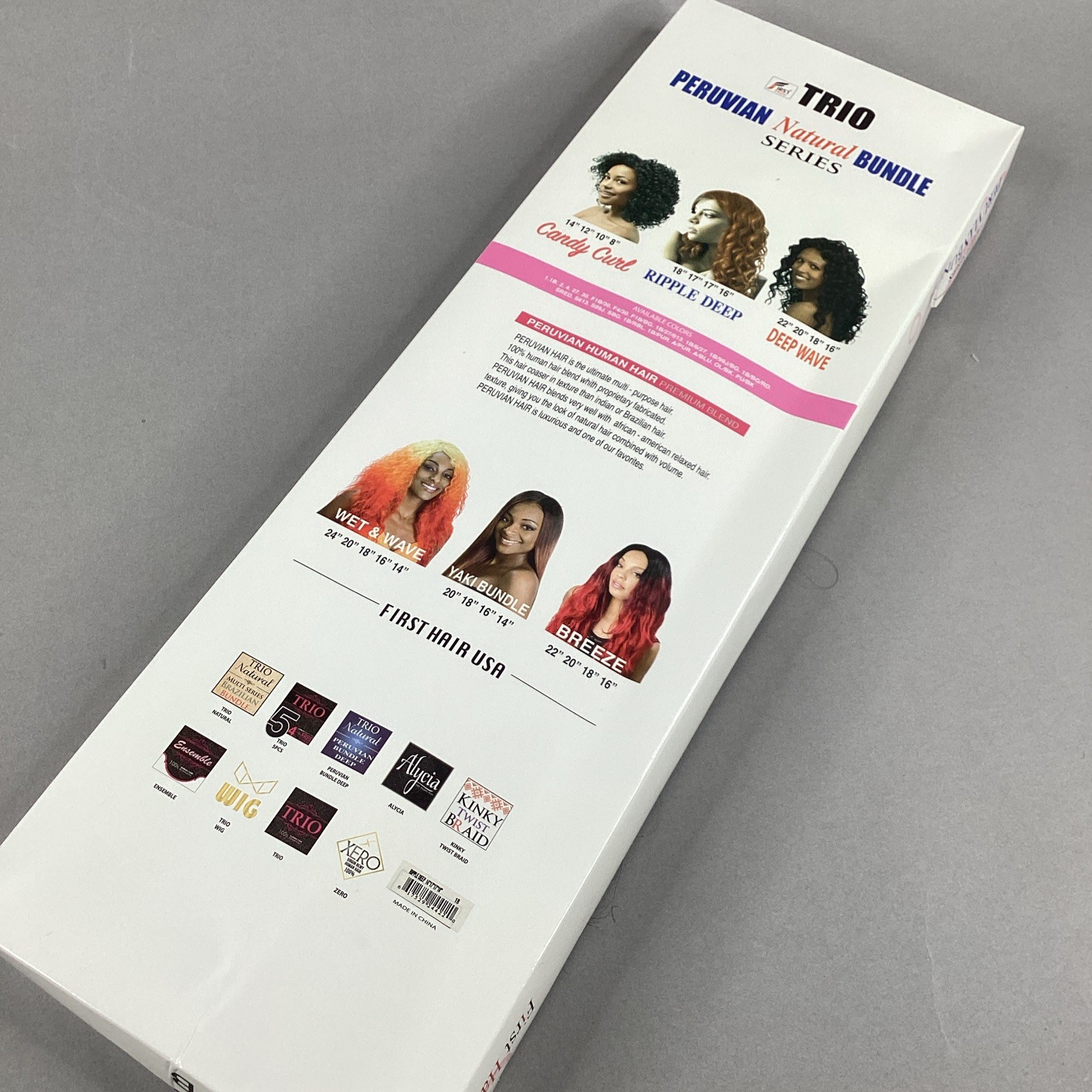 Ripple Deep #1B Off Black 16” 18” All-in-One Premium Synthetic Hair Extensions