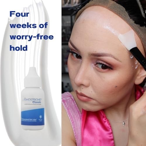 Invisible Wig Bonding Glue – 1.3oz Waterproof, Non-Toxic Adhesive for Wigs & Tou