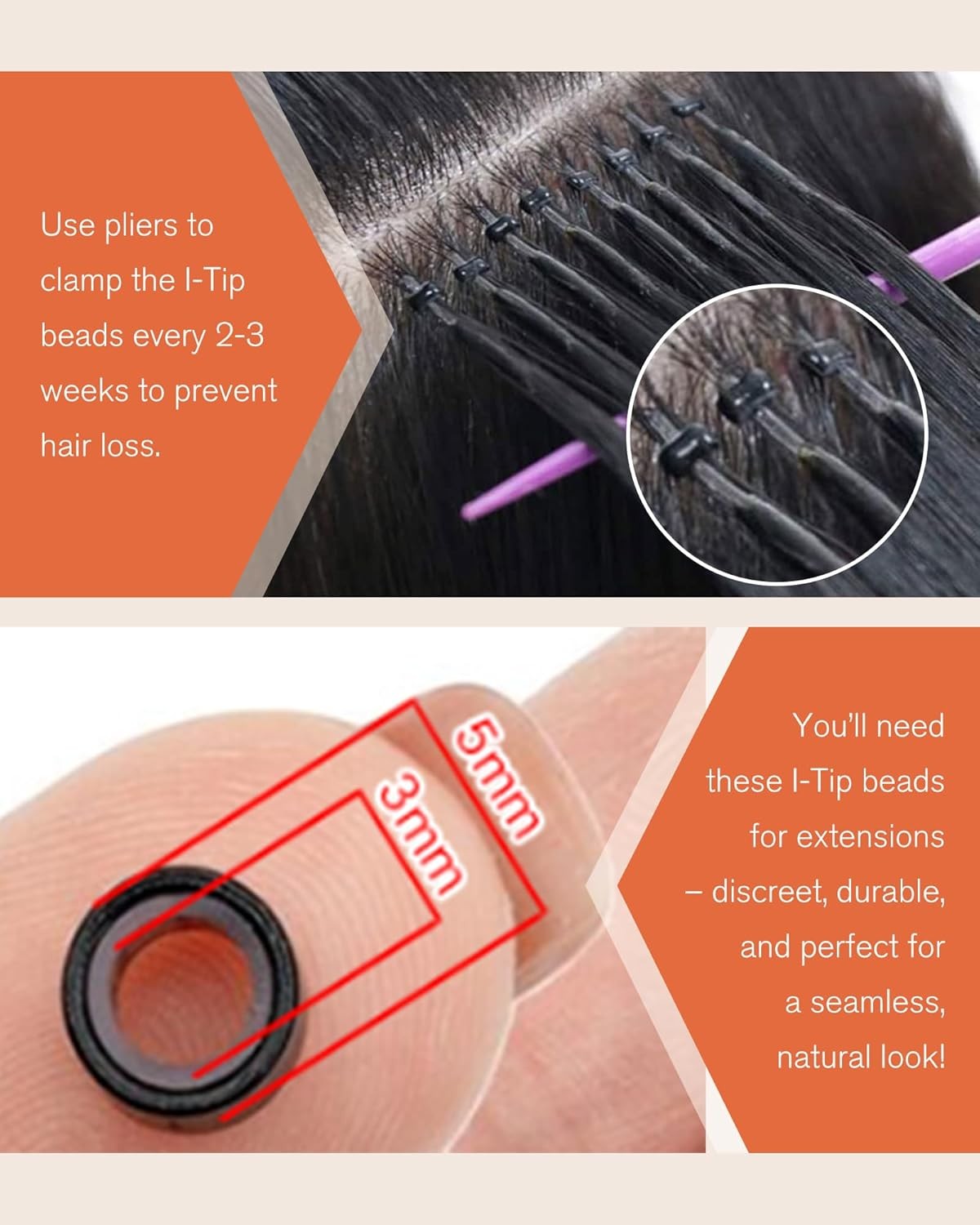 Sunny Hair I-TIP 16in Ash /Bleach Blonde Hair Extensions – I-TIP_P18-613_16_50G3