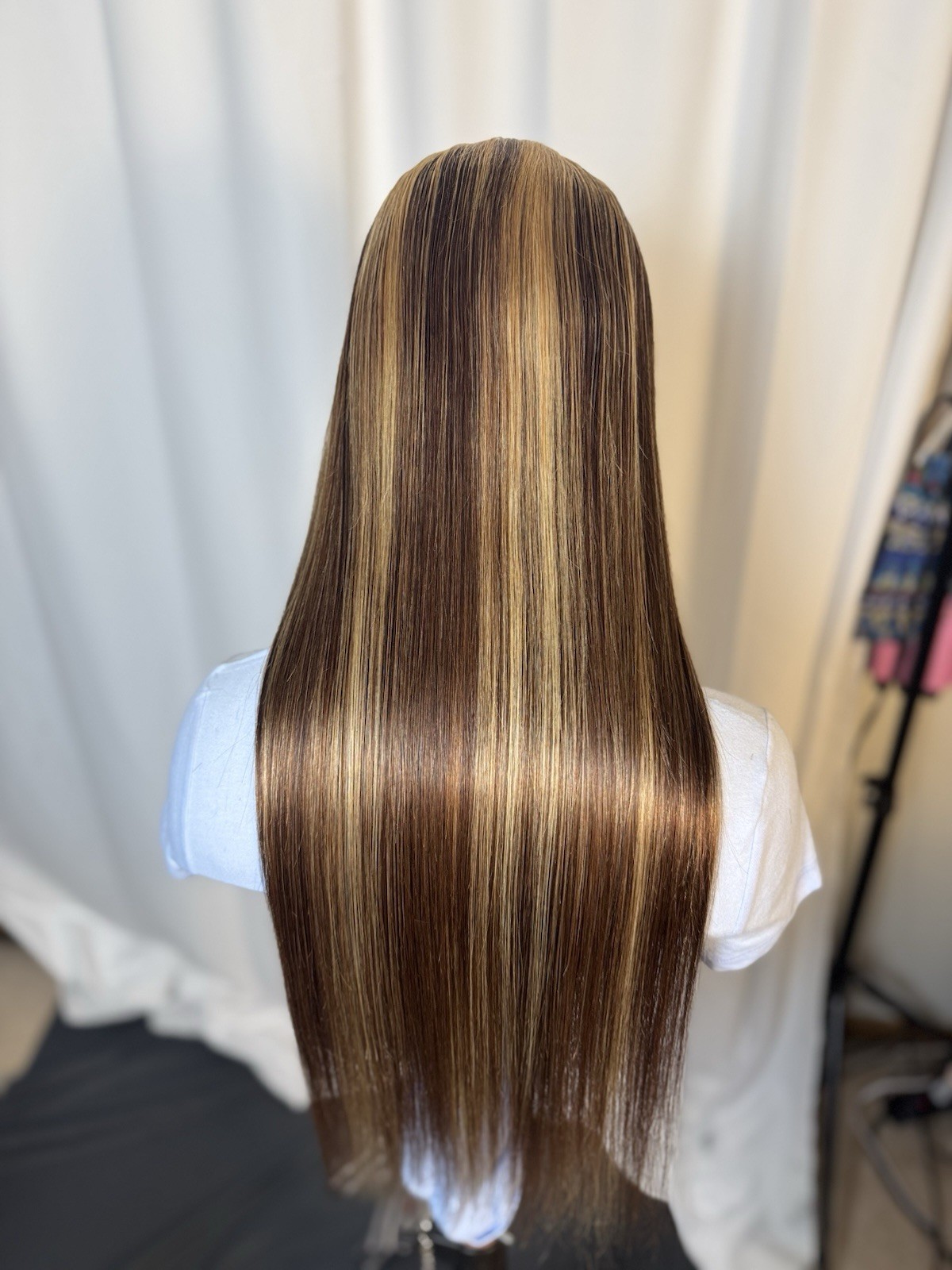 Monique Unit_Custom Blonde Highlights 13X4 HD Lace Frontal Human Hair Wig