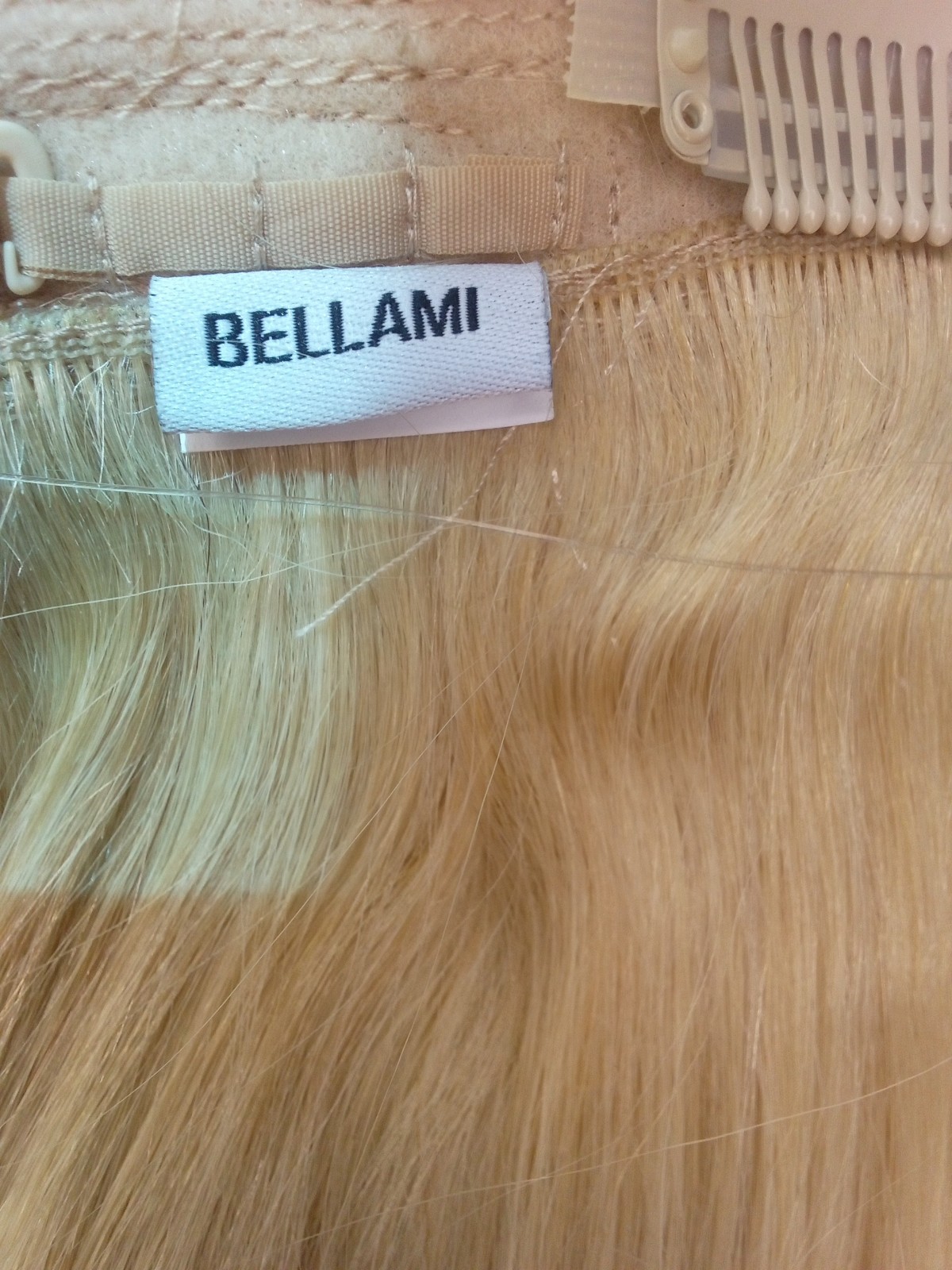 Bellame Instant Volume Halo Hair Extensions Kit 140g 16″ #613 Beach Blonde