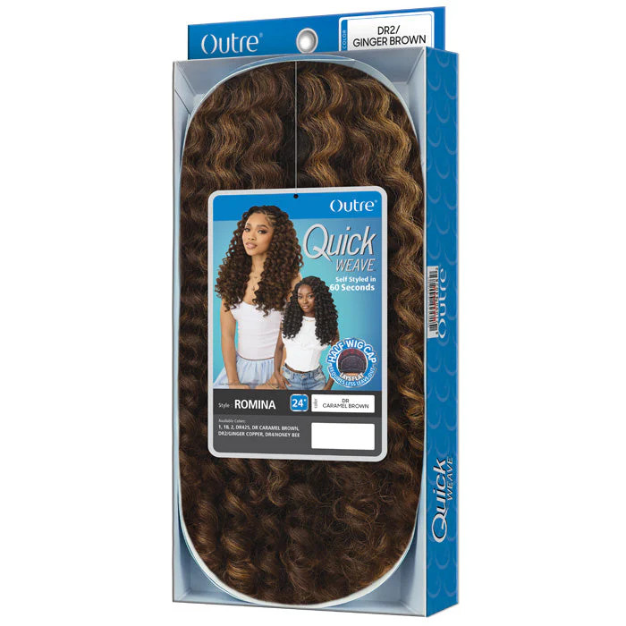 Outre Quick Weave Half Wig – ROMINA