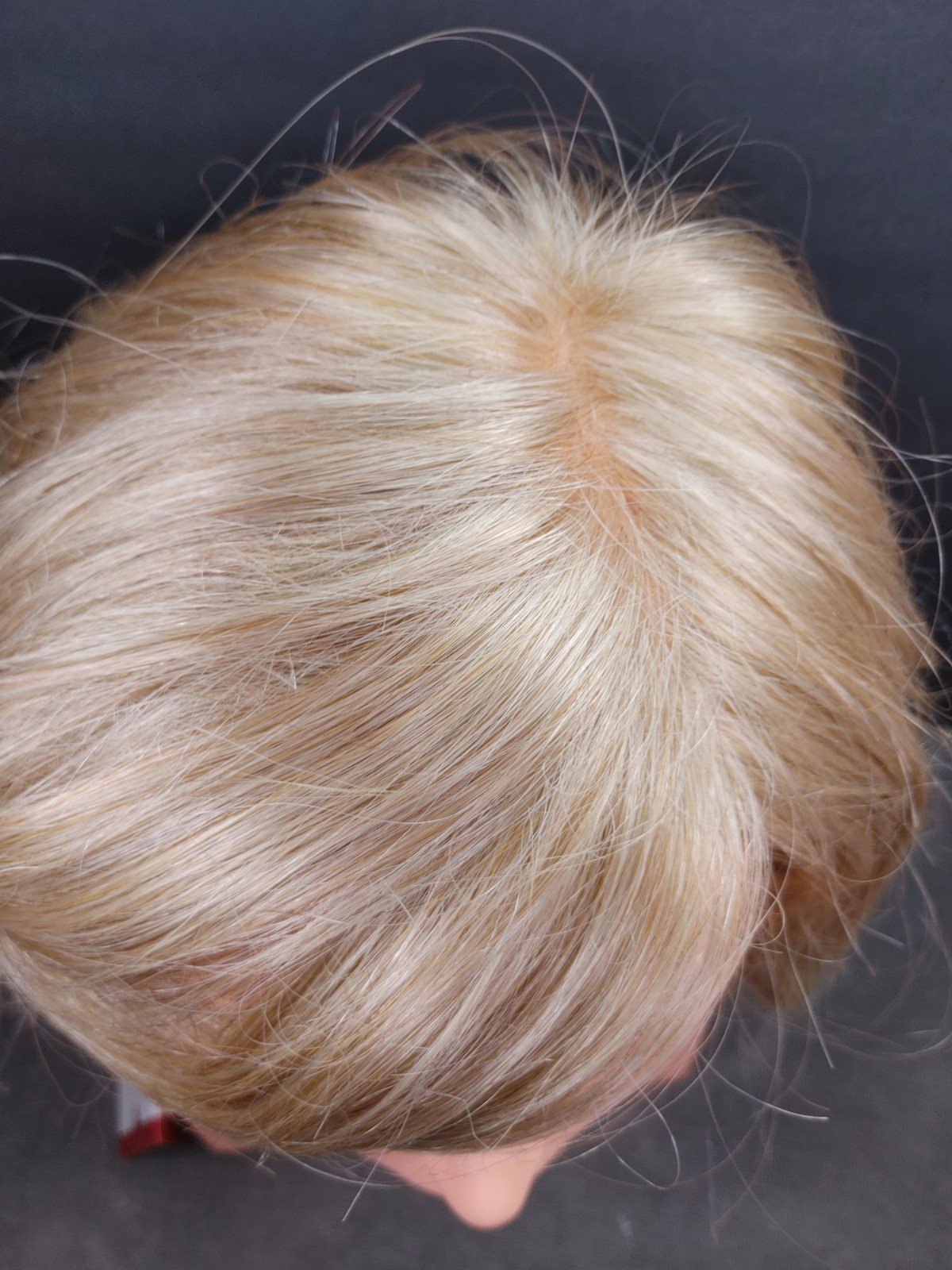 TLC Branded Wig Unworn Mono Part Light Blonde Layered Petite
