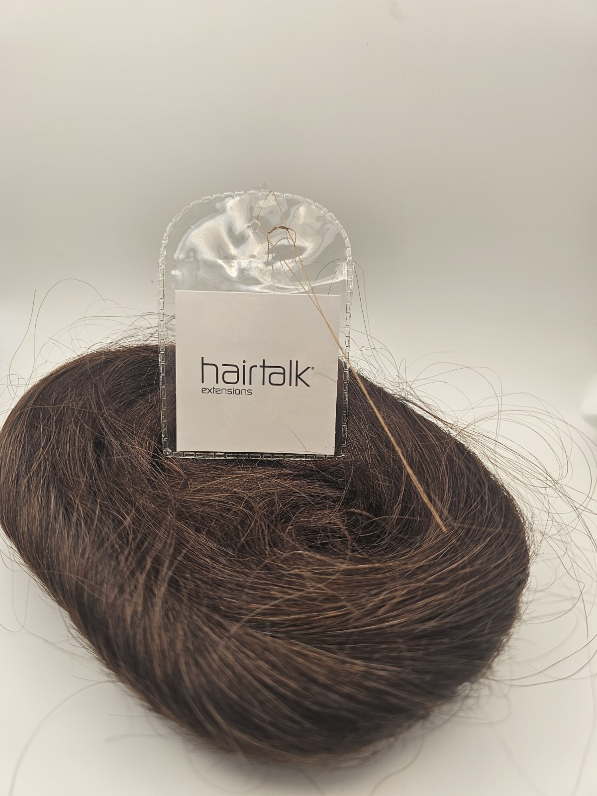 hairt​​alk X141 Wonder Fill Crown Topper Hairpiece Brown color