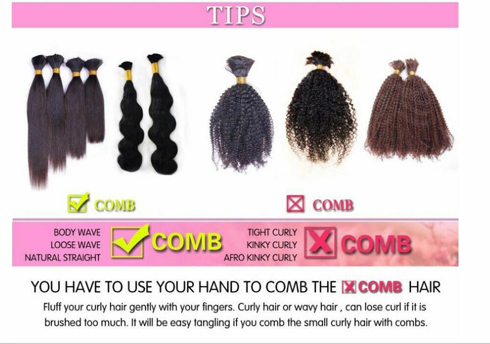 Human Hair Bulk For Braiding Water Wave Brazilian Remy Crochet Braids Hair 100g