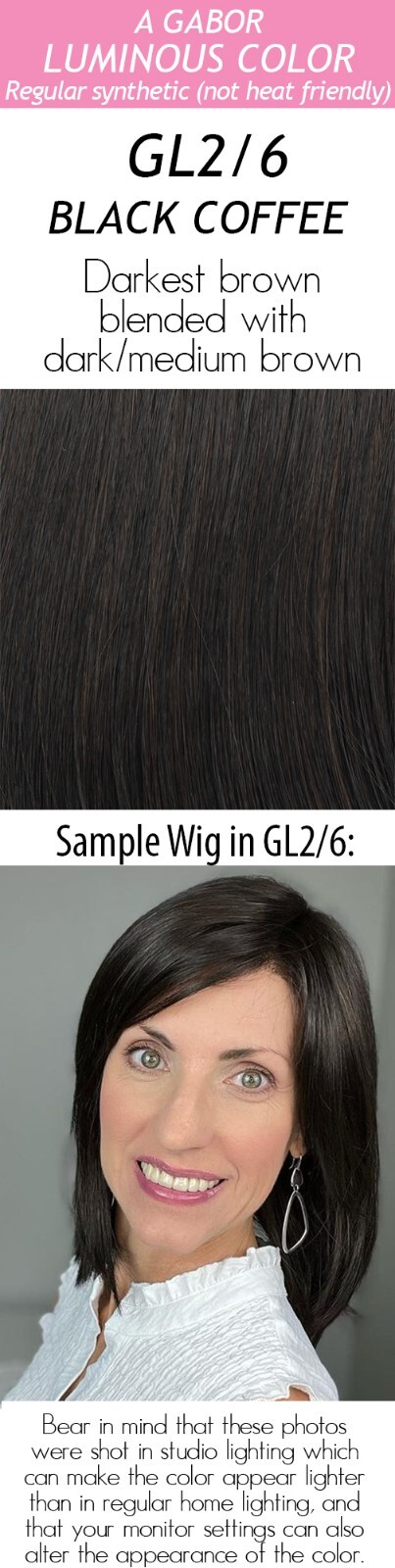 ALL TOO WELL Wig by GABOR – ANY COLOR, Lace Front, Monofilament Part, NEW