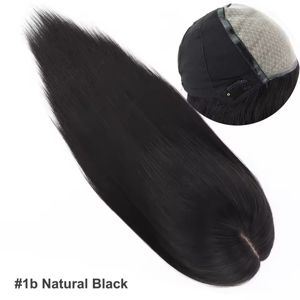 6×6″ Silk Base Wig Human Hair Breathable Silk Top Full Lace Wigs Natural Scalp