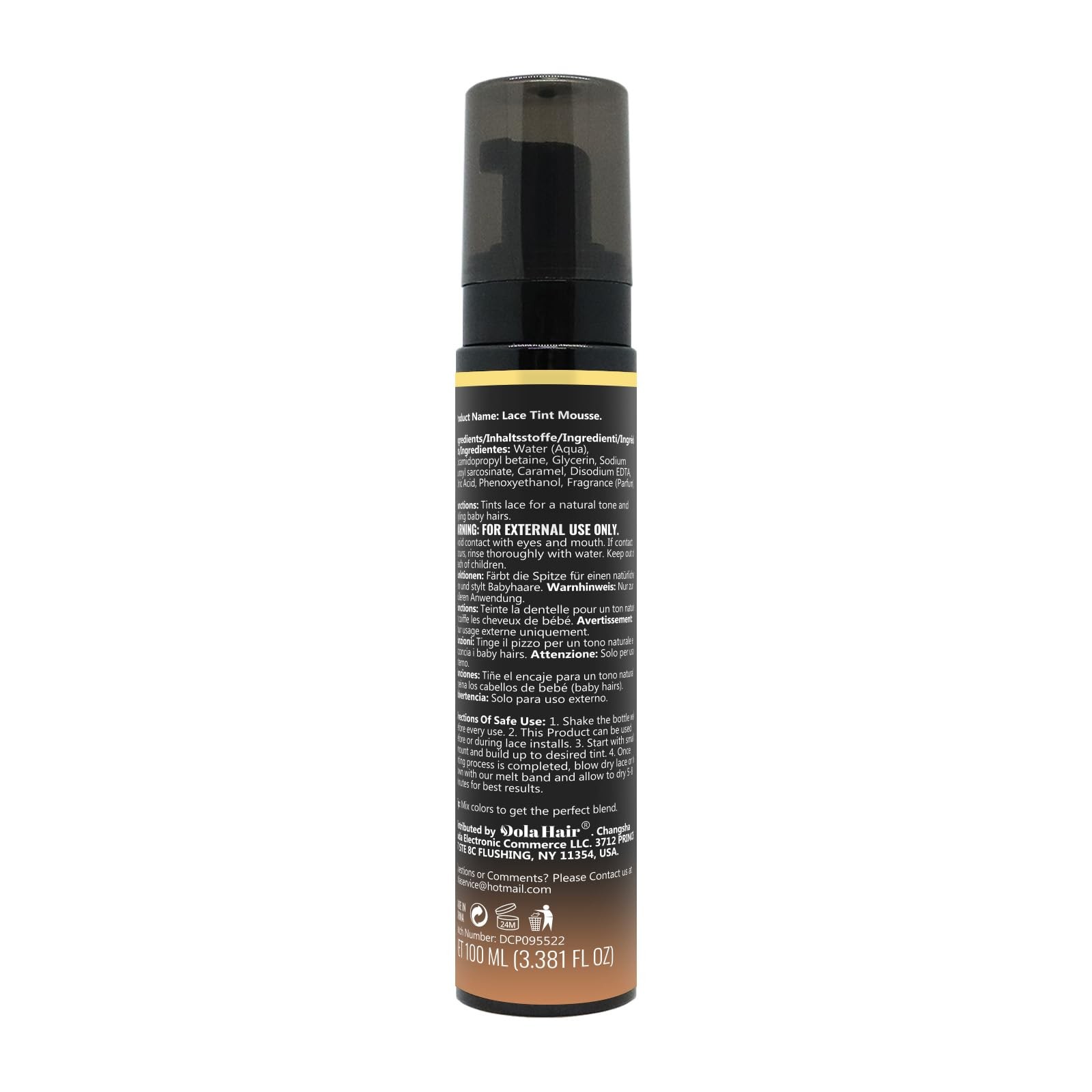 Lace Glue Kit – Complete Set with Lace Tint Mousse, Wig Installation & Meltin…