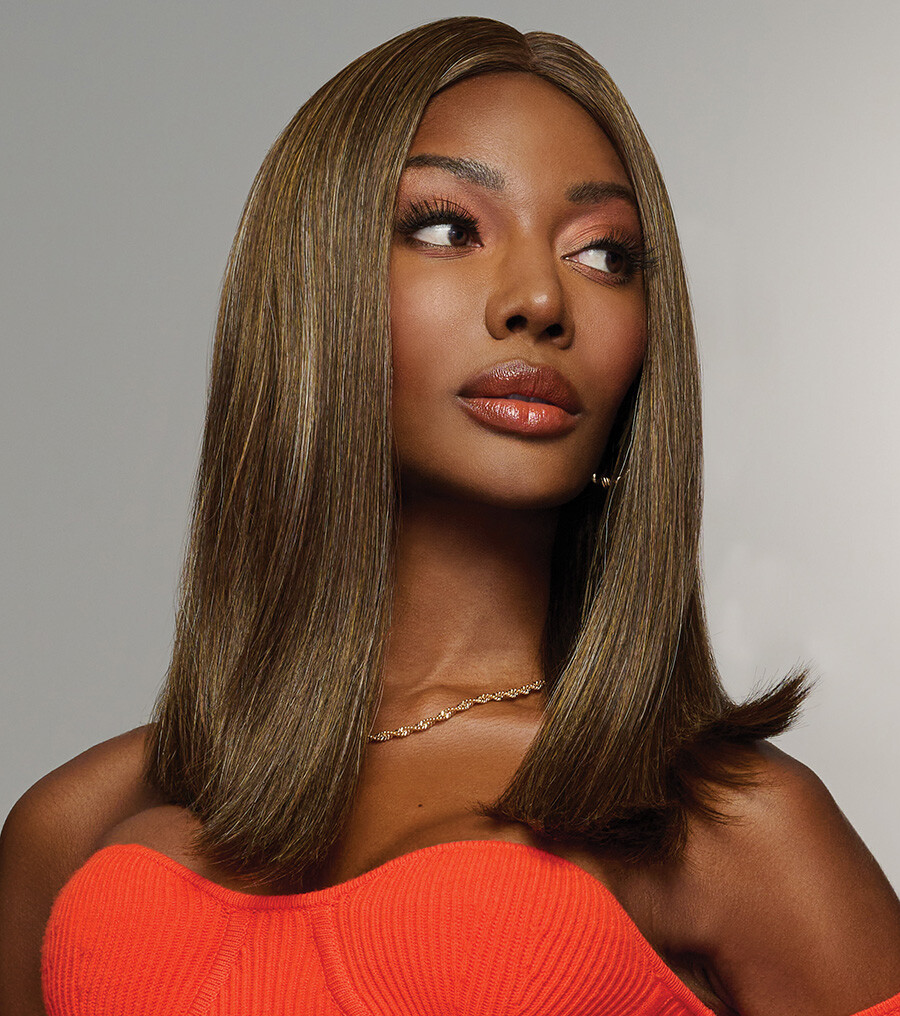 SLEEK FOR THE WEEK Wig by HAIRDO, *ALL COLORS* Heat Friendly, Skin Part, NEW