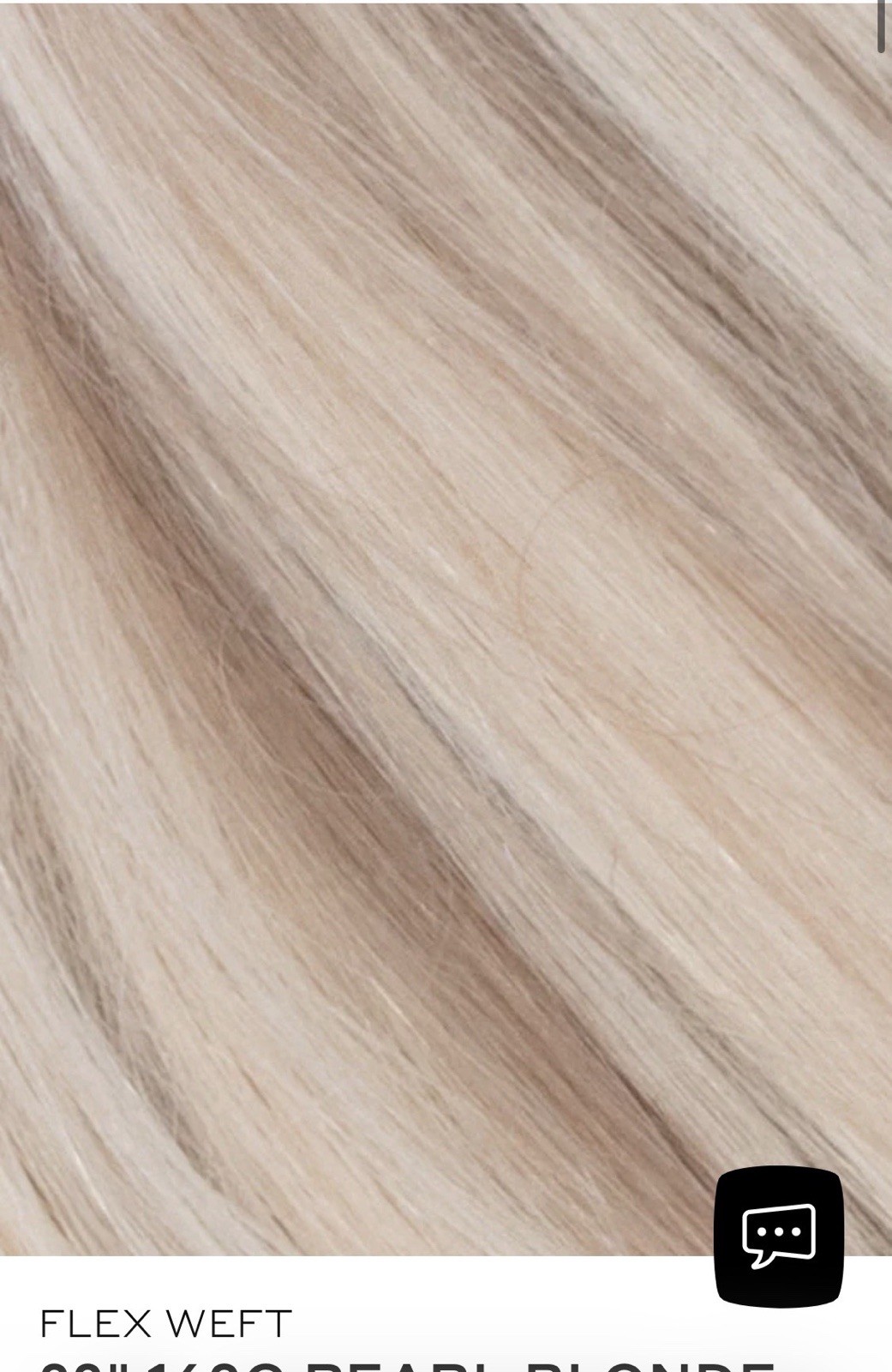 BELLAMI PEARL BLONDE #8C/88 HYBRID STRAIGHT FLEX WEFT 22in 160g