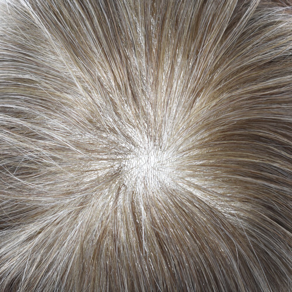 Mens Hair Replacement Ultra Thin Skin Mens Toupee Hairpieces All PU System Wigs