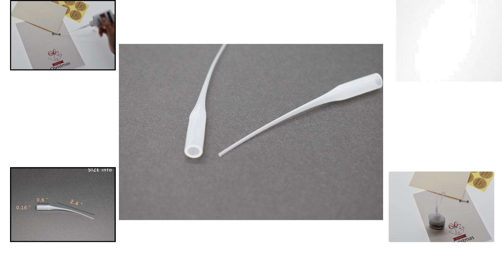 Precision Glue Applicator Tips – 200 Pack for Seamless Crafting & Detail Work