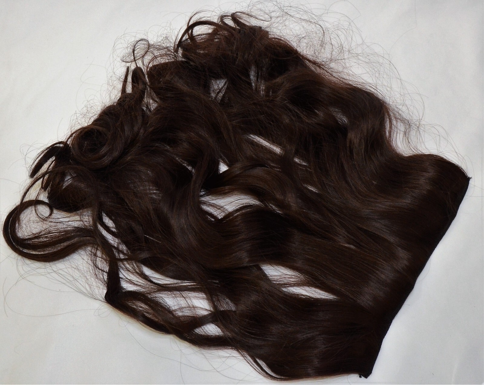 REECHO 16″ 3/4 Full Head Curly Clip In Synthetic Hair Extensions w/Accessories