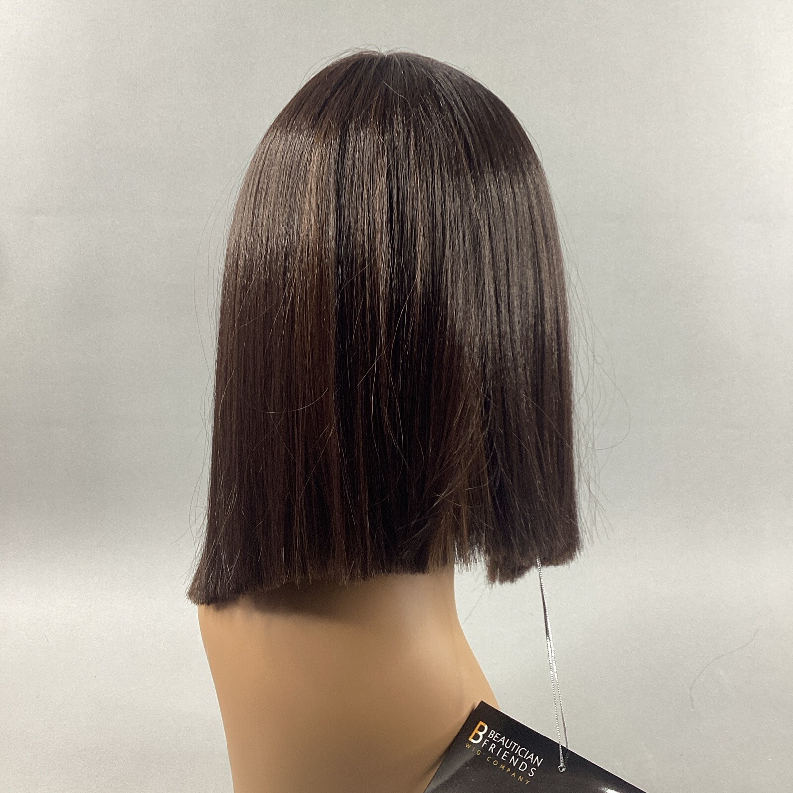 PLW-Selena Short Straight #F4/30 Brown Honey Remi Quality Lace Wig Curl Safe