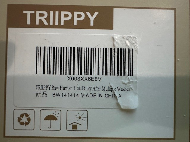 Straight Human Hair Bundles 14 14 14 Inch Trippy Hair Bundles