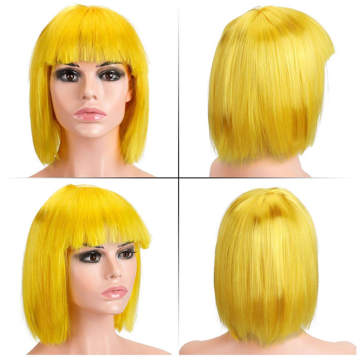 Short Full Wig Multiple Colors Cosplay Costume Anime Halloween Party Hair