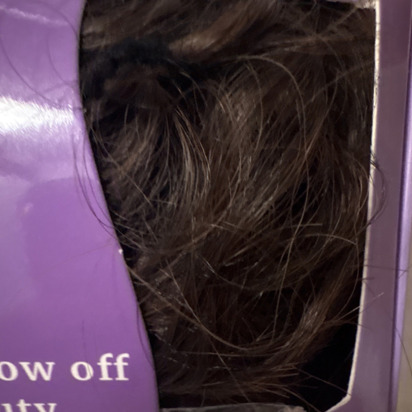 Dark Brown Wavy Clip-In Hairpiece Toupee for Women, HZPT2113-12C